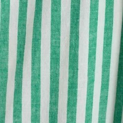 Anorak Minimum Zerina Loose Oversize Dress Maxi Green White Stripe