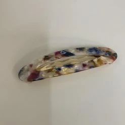 Anorak Pink Multi Flat Hair Clip