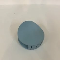 Anorak Matt Light Blue Circular Claw Clip