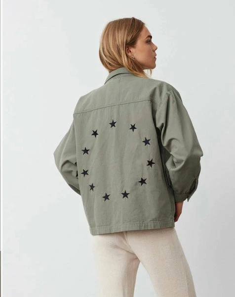 Anorak Sofie Schnoor Khaki Jacket Shacket 1 Anorak Sofie Schnoor Khaki Jacket Shacket