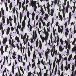 Anorak Minimum Kaiana Maxi Strappy Dress Lilac White Black Abstract Print