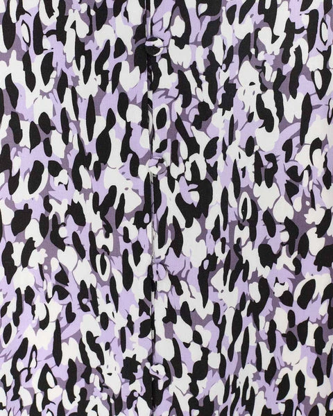 Anorak Minimum Kaiana Maxi Strappy Dress Lilac White Black Abstract Print 1 Anorak Minimum Kaiana Maxi Strappy Dress Lilac White Black Abstract Print