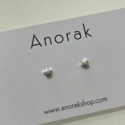 Anorak Tiny Star Studs Sterling Silver Earrings