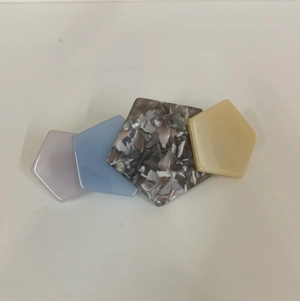 Anorak Blue Grey Multi Hair Slide 1 Anorak Blue Grey Multi Hair Slide