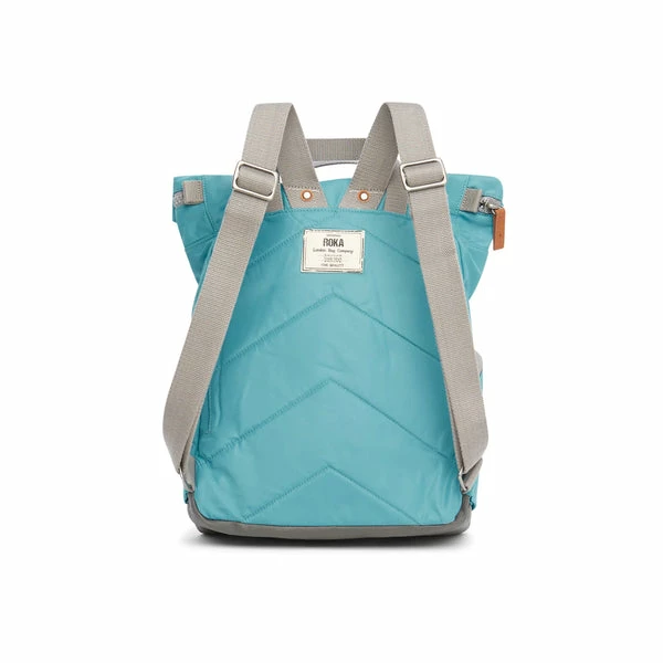 Anorak Roka London Rucksack Canfield B Medium Sustainable Nylon Petrol Blue 1 Anorak Roka London Rucksack Canfield B Medium Sustainable Nylon Petrol Blue