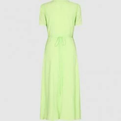 Cheap Anorak Store 26 Anorak Minimum Marily Maxi Wrap Dress Lettuce Green Neon
