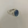 Anorak Sterling Silver Blue Opal Ring