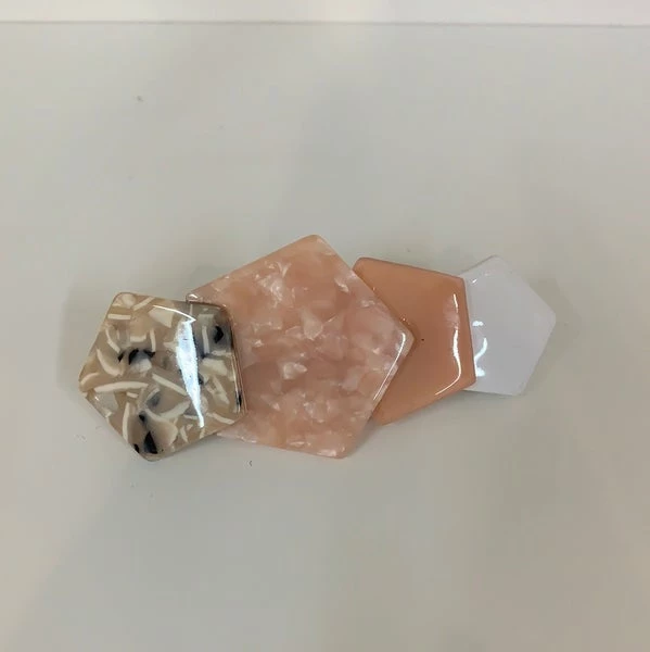 Anorak Pink Multi Hair Slide 1 Anorak Pink Multi Hair Slide