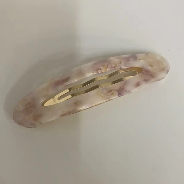 Anorak Pink Multi Flat Hair Clip 1 Anorak Pink Multi Flat Hair Clip