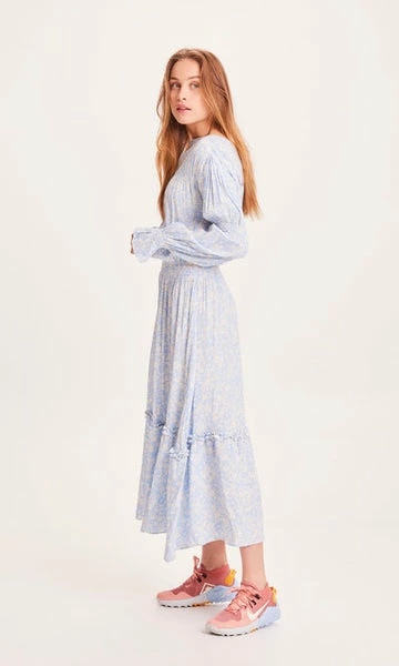 Anorak Knowledge Cotton Fleur Lenzing Ecovero Smock Maxi Floral Dress 2 Anorak Knowledge Cotton Fleur Lenzing Ecovero Smock Maxi Floral Dress