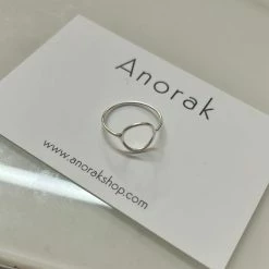 Anorak Sterling Silver Circle Ring