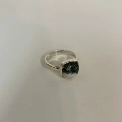 Anorak Sterling Silver Preseli Blue Stone Ring
