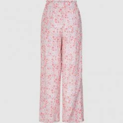 Anorak Minimum Aratty Pants Trousers Ditsy Floral Red White Pink