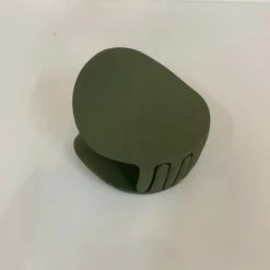 Anorak Matt Khaki Circular Claw Clip