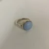 Anorak Sterling Silver Blue Opal Ring