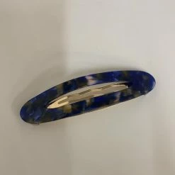 Anorak Dark Blue Multi Flat Hair Clip