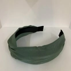Anorak Vegans Suede Effect Green Hair Headband