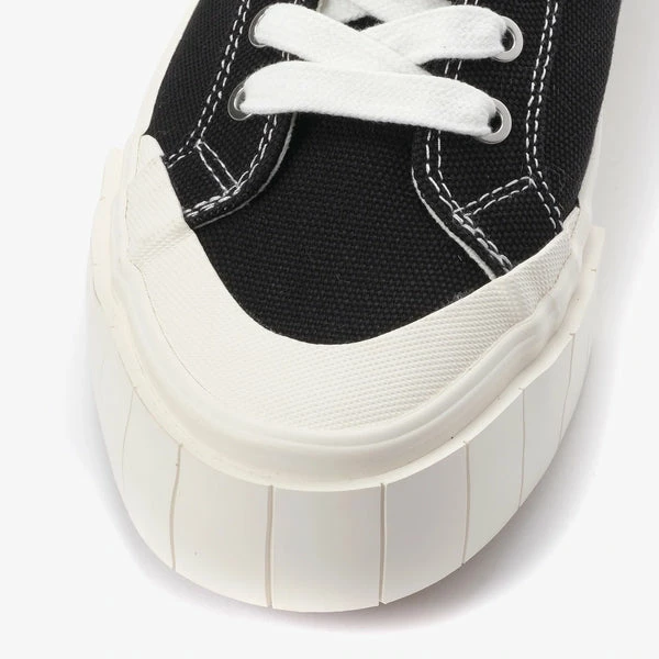 Anorak Good News London Palm Core Black High Top Sneakers Sustainable Recycled 3 Anorak Good News London Palm Core Black High Top Sneakers Sustainable Recycled