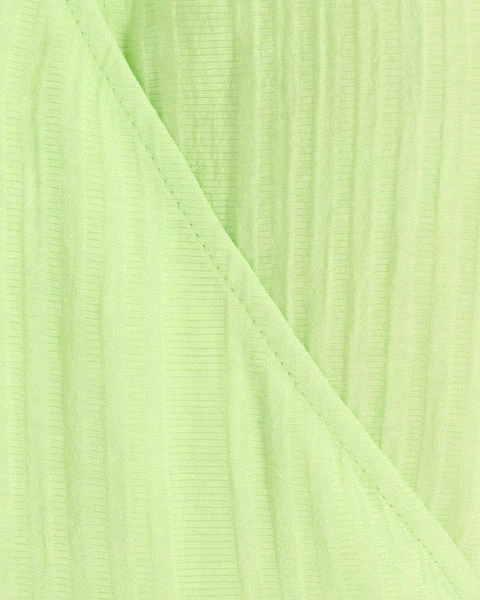 Anorak Minimum Marily Maxi Wrap Dress Lettuce Green Neon 2 Anorak Minimum Marily Maxi Wrap Dress Lettuce Green Neon