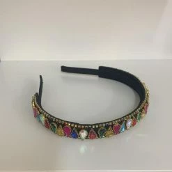 Anorak Multi Colour Beaded Hair Headband