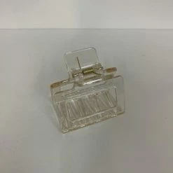 Anorak Pink Clear Acetate Claw Clip