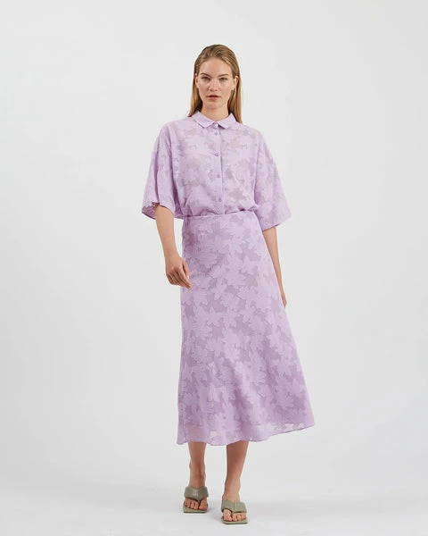 Anorak Minimum Albitta Lavender Maxi Skirt 2 Anorak Minimum Albitta Lavender Maxi Skirt