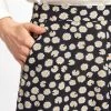 Anorak Louche Edie Daisy Dancer Black Midi Skirt