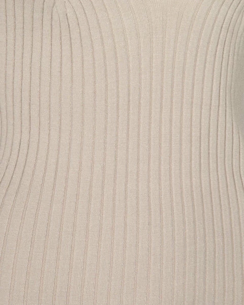 Anorak Minimum Strappy Rib Knit Bodycon Dress Midi Beige 2 Anorak Minimum Strappy Rib Knit Bodycon Dress Midi Beige