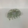 Anorak Green Multi Semi Circular Claw Clip 8cm