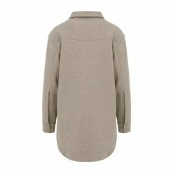 Anorak Cc Heart Felt Over Shirt Sand Beige