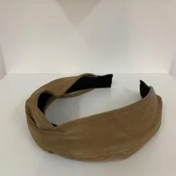 Anorak Vegan Suede Effect Beige Hair Headband
