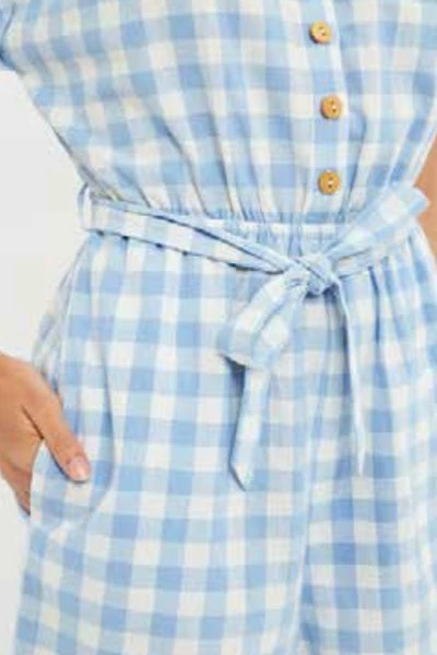 Anorak Louche Addie Picnic Check Playsuit 2 Anorak Louche Addie Picnic Check Playsuit