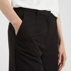 Anorak Minimum Lessa Black Smart Wide Leg Trousers