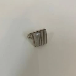 Anorak Sterling Silver Flint Ring