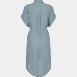 Cheap Anorak Store 3 Anorak Sofie Schnoor Linen Look Shirt Dress Dusty Blue