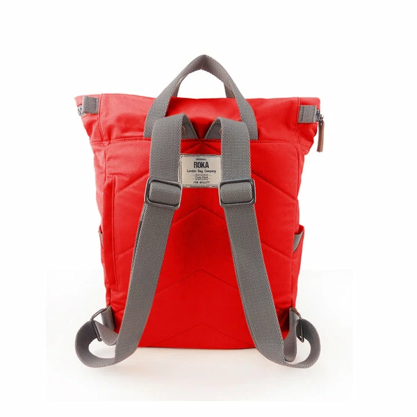 Anorak Roka London Canfield B Small Neon Red Nylon 1 Anorak Roka London Canfield B Small Neon Red Nylon