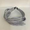 Anorak Silver Satin Hair Headband
