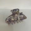 Anorak Hollow Claw Clip Lilac Multi Hair Accessory