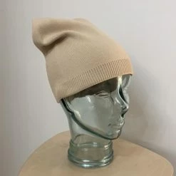 Anorak Cashmere Blend Beanie Hat Cream Unisex