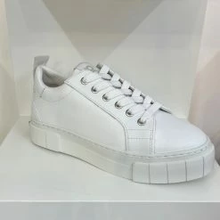 Anorak Good News London Opal Platform Sneakers Recycled Sustainable Vegea Leather