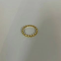 Anorak Gold Plated Silver Circles Ring