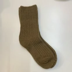 Anorak Cashmere Blend Socks Soft Brown