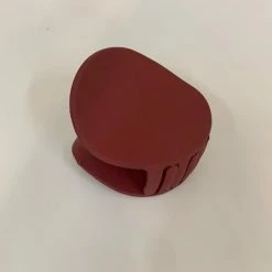 Anorak Matt Burgandy Claw Clip