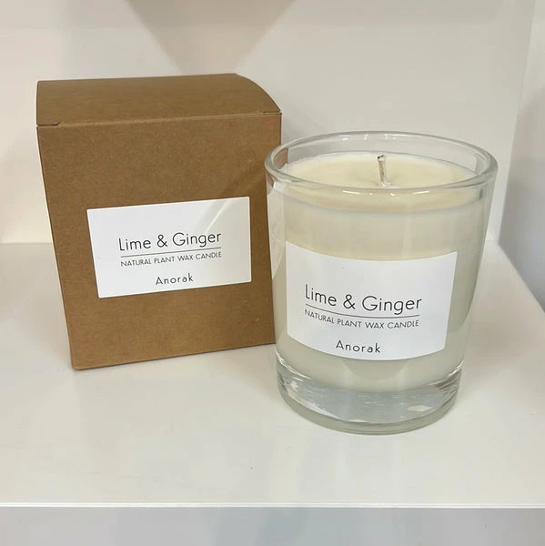 Anorak Lime And Ginger Soy Wax Candle 30cl 1 Anorak Lime And Ginger Soy Wax Candle 30cl