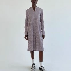 Anorak Mads Norgaard Crinkle Pop Dupina Dress Blue 5 Anorak Mads Norgaard Crinkle Pop Dupina Dress Blue