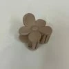 Anorak Small Matt Flower Claw Clip Beige