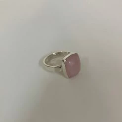 Anorak Sterling Silver Morganite Ring