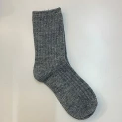 Anorak Cashmere Wool Blend Socks Grey